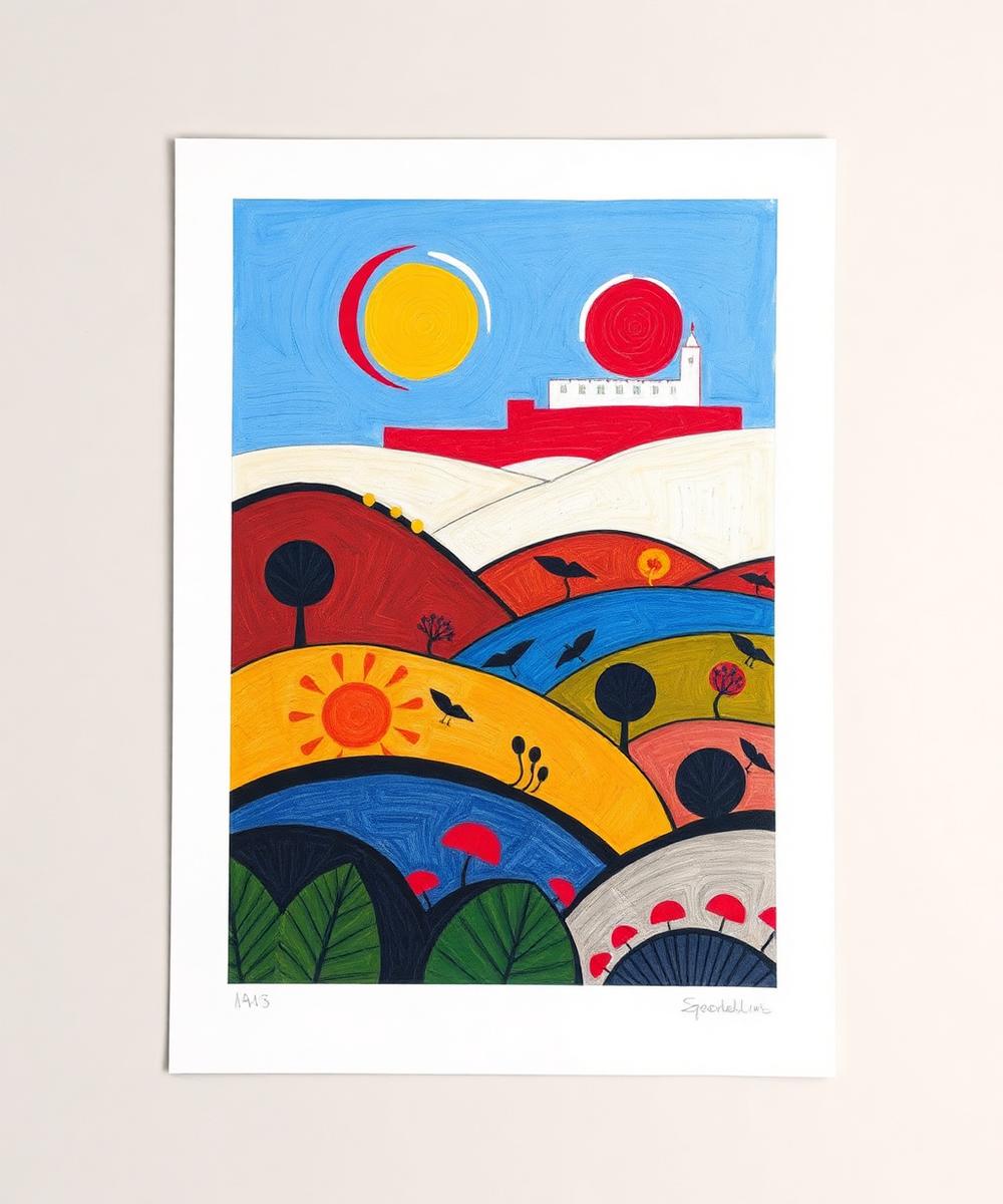 Paisaje colinas (edición)